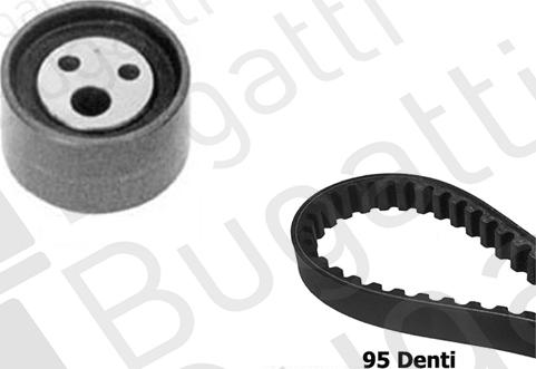 BUGATTI BKCD0057 - Kit cinghie dentate www.autoricambi360.it