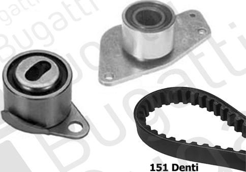 BUGATTI BKCD0065 - Kit cinghie dentate www.autoricambi360.it