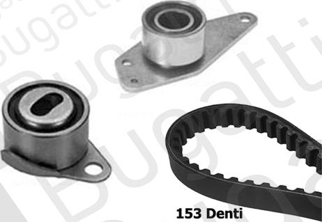 BUGATTI BKCD0060 - Kit cinghie dentate www.autoricambi360.it