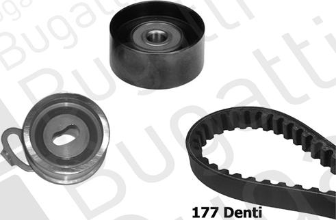 BUGATTI BKCD0002 - Kit cinghie dentate www.autoricambi360.it
