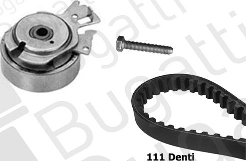 BUGATTI BKCD0019 - Kit cinghie dentate www.autoricambi360.it