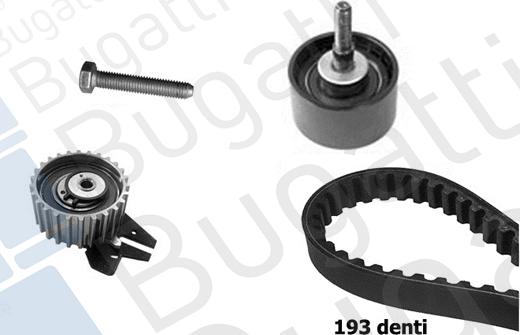 BUGATTI BKCD0018 - Kit cinghie dentate www.autoricambi360.it