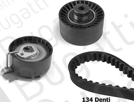 BUGATTI BKCD0081 - Kit cinghie dentate www.autoricambi360.it