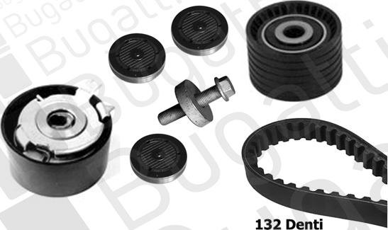 BUGATTI BKCD0036 - Kit cinghie dentate www.autoricambi360.it