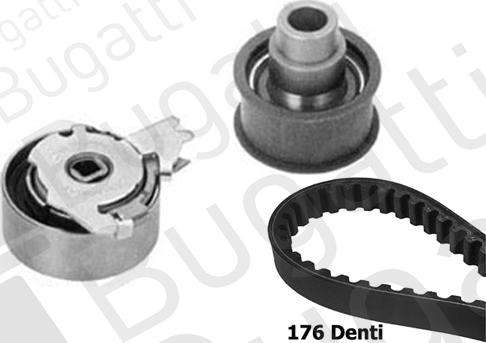 BUGATTI BKCD0021 - Kit cinghie dentate www.autoricambi360.it