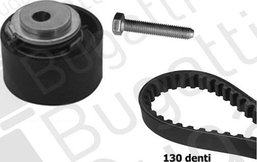 BUGATTI BKCD0023 - Kit cinghie dentate www.autoricambi360.it