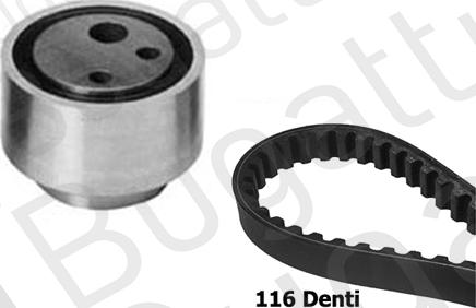 BUGATTI BKCD0075 - Kit cinghie dentate www.autoricambi360.it