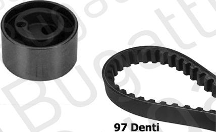 BUGATTI BKCD0198 - Kit cinghie dentate www.autoricambi360.it