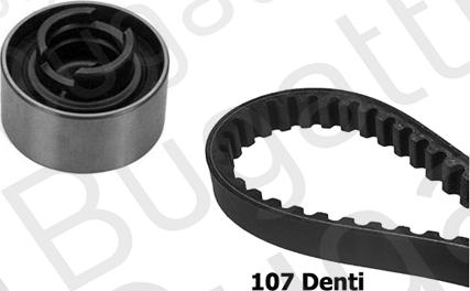 BUGATTI BKCD0147 - Kit cinghie dentate www.autoricambi360.it