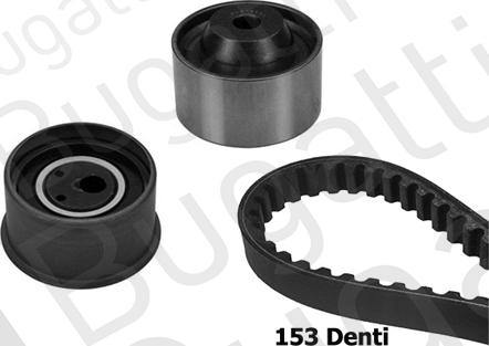 BUGATTI BKCD0155 - Kit cinghie dentate www.autoricambi360.it