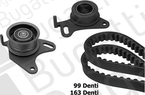 BUGATTI BKCD0164 - Kit cinghie dentate www.autoricambi360.it