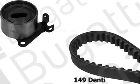 BUGATTI BKCD0167 - Kit cinghie dentate www.autoricambi360.it