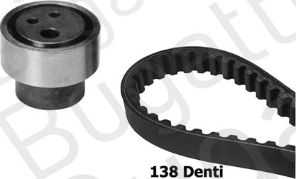 BUGATTI BKCD0105 - Kit cinghie dentate www.autoricambi360.it