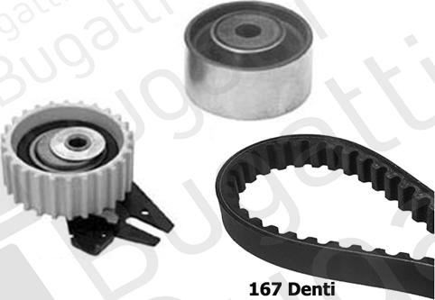 BUGATTI BKCD0101 - Kit cinghie dentate www.autoricambi360.it