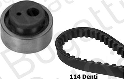 BUGATTI BKCD0103 - Kit cinghie dentate www.autoricambi360.it
