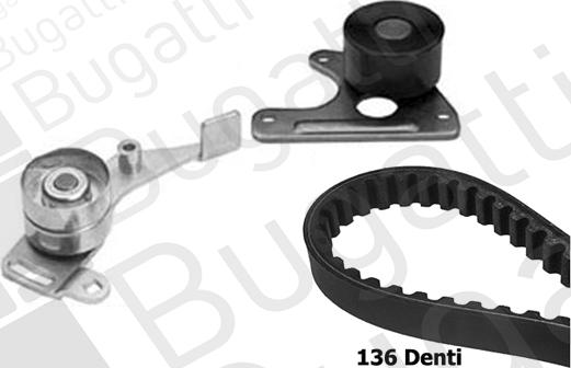 BUGATTI BKCD0116 - Kit cinghie dentate www.autoricambi360.it