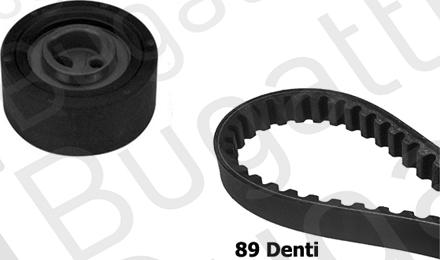 BUGATTI BKCD0181 - Kit cinghie dentate www.autoricambi360.it