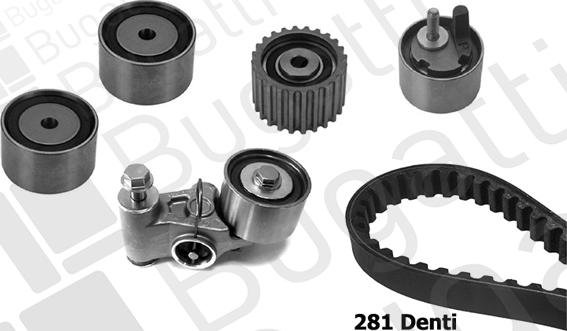BUGATTI BKCD0183 - Kit cinghie dentate www.autoricambi360.it