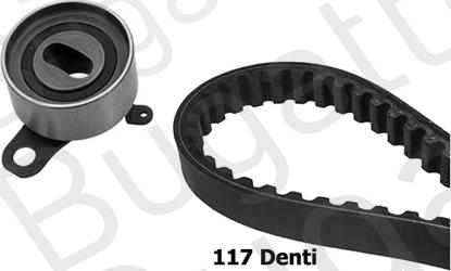 BUGATTI BKCD0132 - Kit cinghie dentate www.autoricambi360.it
