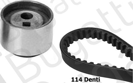 BUGATTI BKCD0122 - Kit cinghie dentate www.autoricambi360.it