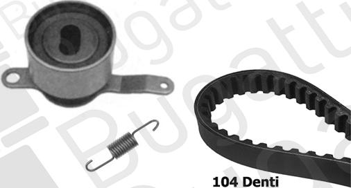 BUGATTI BKCD0176 - Kit cinghie dentate www.autoricambi360.it