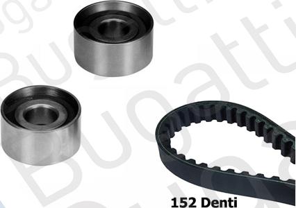 BUGATTI BKCD0804 - Kit cinghie dentate www.autoricambi360.it