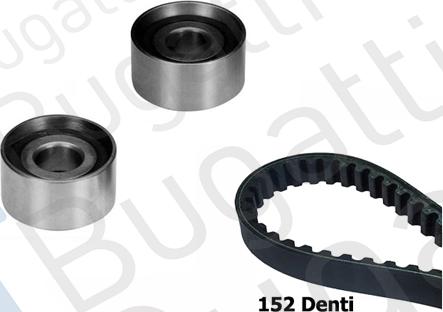 BUGATTI BKCD0805 - Kit cinghie dentate www.autoricambi360.it