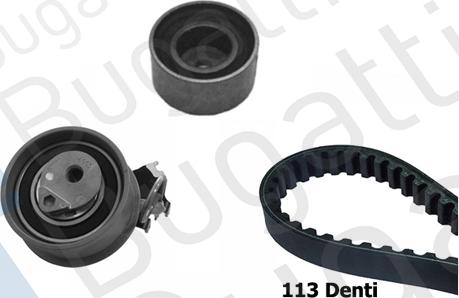 BUGATTI BKCD0800 - Kit cinghie dentate www.autoricambi360.it
