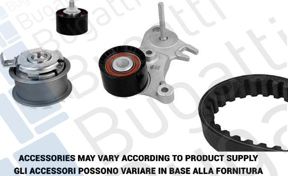 BUGATTI BKCD0819 - Kit cinghie dentate www.autoricambi360.it