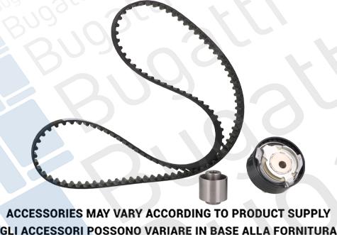BUGATTI BKCD0838 - Kit cinghie dentate www.autoricambi360.it