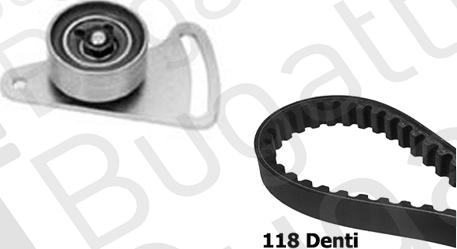 BUGATTI BKCD0390 - Kit cinghie dentate www.autoricambi360.it