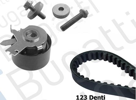BUGATTI BKCD0361 - Kit cinghie dentate www.autoricambi360.it