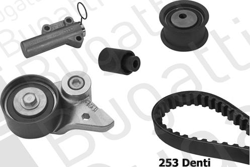 BUGATTI BKCD0313 - Kit cinghie dentate www.autoricambi360.it