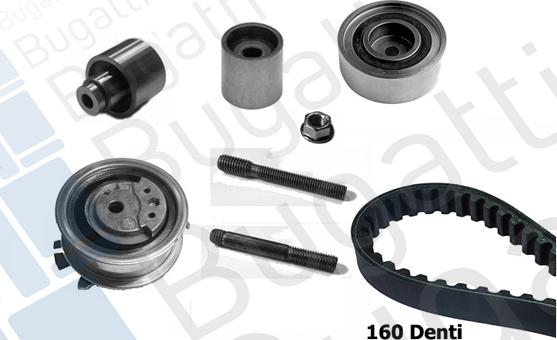 BUGATTI BKCD0329 - Kit cinghie dentate www.autoricambi360.it