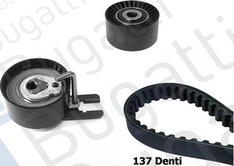 BUGATTI BKCD0324 - Kit cinghie dentate www.autoricambi360.it