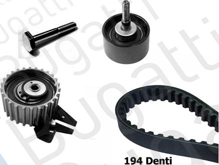 BUGATTI BKCD0326 - Kit cinghie dentate www.autoricambi360.it