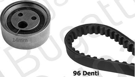 BUGATTI BKCD0371 - Kit cinghie dentate www.autoricambi360.it