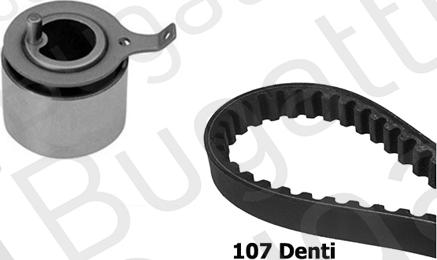 BUGATTI BKCD0206 - Kit cinghie dentate www.autoricambi360.it
