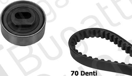 BUGATTI BKCD0214 - Kit cinghie dentate www.autoricambi360.it