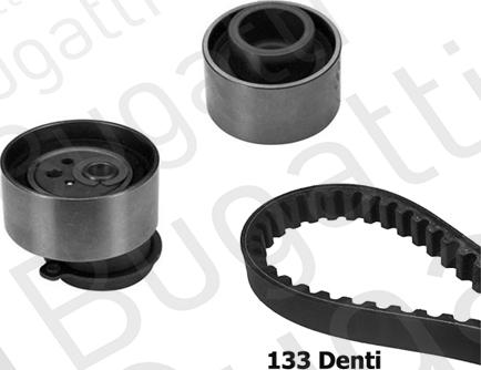 BUGATTI BKCD0239 - Kit cinghie dentate www.autoricambi360.it