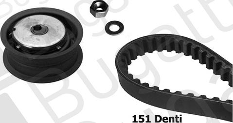 BUGATTI BKCD0278 - Kit cinghie dentate www.autoricambi360.it
