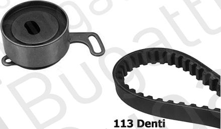 BUGATTI BKCD0272 - Kit cinghie dentate www.autoricambi360.it