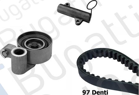 BUGATTI BKCD0796 - Kit cinghie dentate www.autoricambi360.it