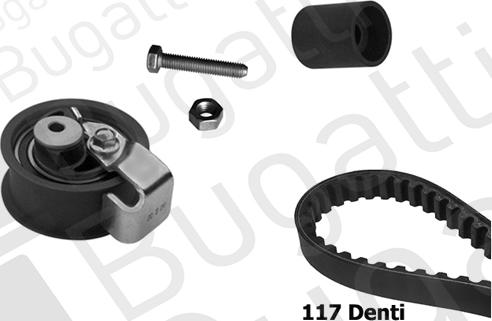 BUGATTI BKCD0769 - Kit cinghie dentate www.autoricambi360.it