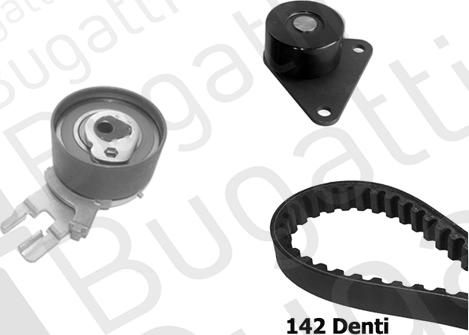 BUGATTI BKCD0764 - Kit cinghie dentate www.autoricambi360.it