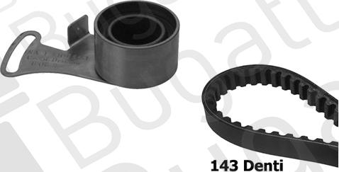 BUGATTI BKCD0768 - Kit cinghie dentate www.autoricambi360.it