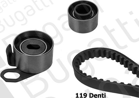 BUGATTI BKCD0710 - Kit cinghie dentate www.autoricambi360.it