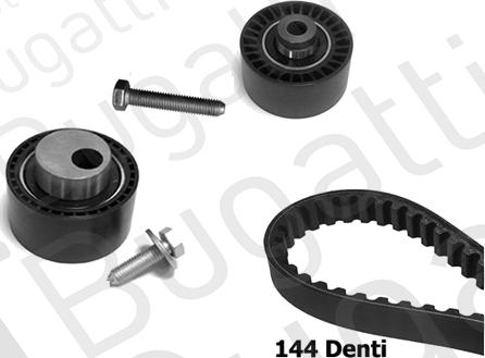 BUGATTI BKCD0785 - Kit cinghie dentate www.autoricambi360.it