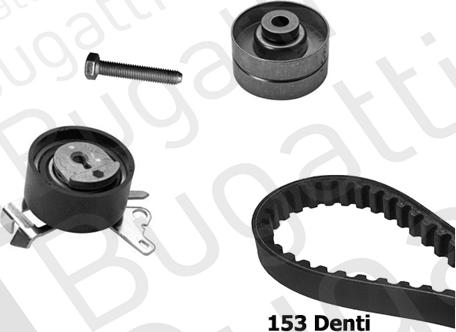 BUGATTI BKCD0788 - Kit cinghie dentate www.autoricambi360.it