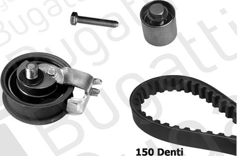 BUGATTI BKCD0730 - Kit cinghie dentate www.autoricambi360.it